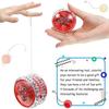 6 Stück LED-Licht Anfänger Seil Trick Ball Kunststoff Empfindlicher Ball Reaktiver Ball