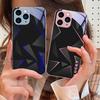 Line Diamond Grid Pro IPhone 16 Pro Max 15 Pro 14 13 12 Mini 11 XS Max XR 7 8 Plus SE 2022 Tvrzené Sklo Kryt na Telefon
