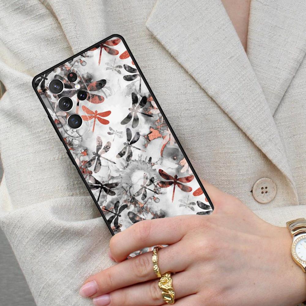 Dragonfly SOFT Cell Phone Case for Samsung Galaxy S26 Ultra S25 S24 S23 S22 S21 S20 Note10 Cover