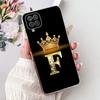 For Samsung Galaxy A12 Case M12 F12 New Crown Letters Cover Soft Silicone Phone Cases For Samsung A12 M 12 Galaxy M12 F12 Bumper