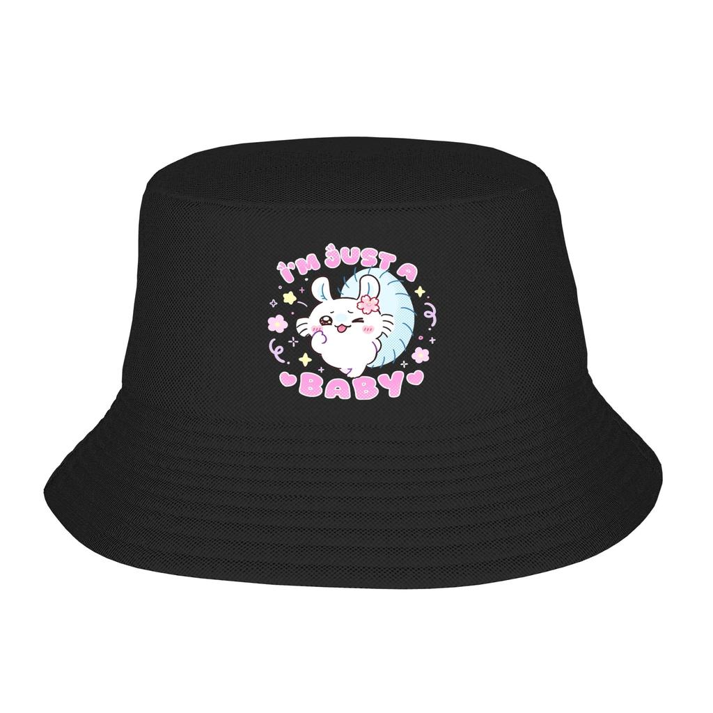 Chiikawas Summer Time Bucket Hat for Unisex Summer Sun Hats Style Foldable for Outdoor Sport Fishing Hats Session Hat