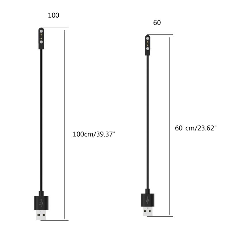 Smartwatch Charger USB Magnetic Smartwatch Replacement Charging Cable Cord For Kieslect Watch K10 K11