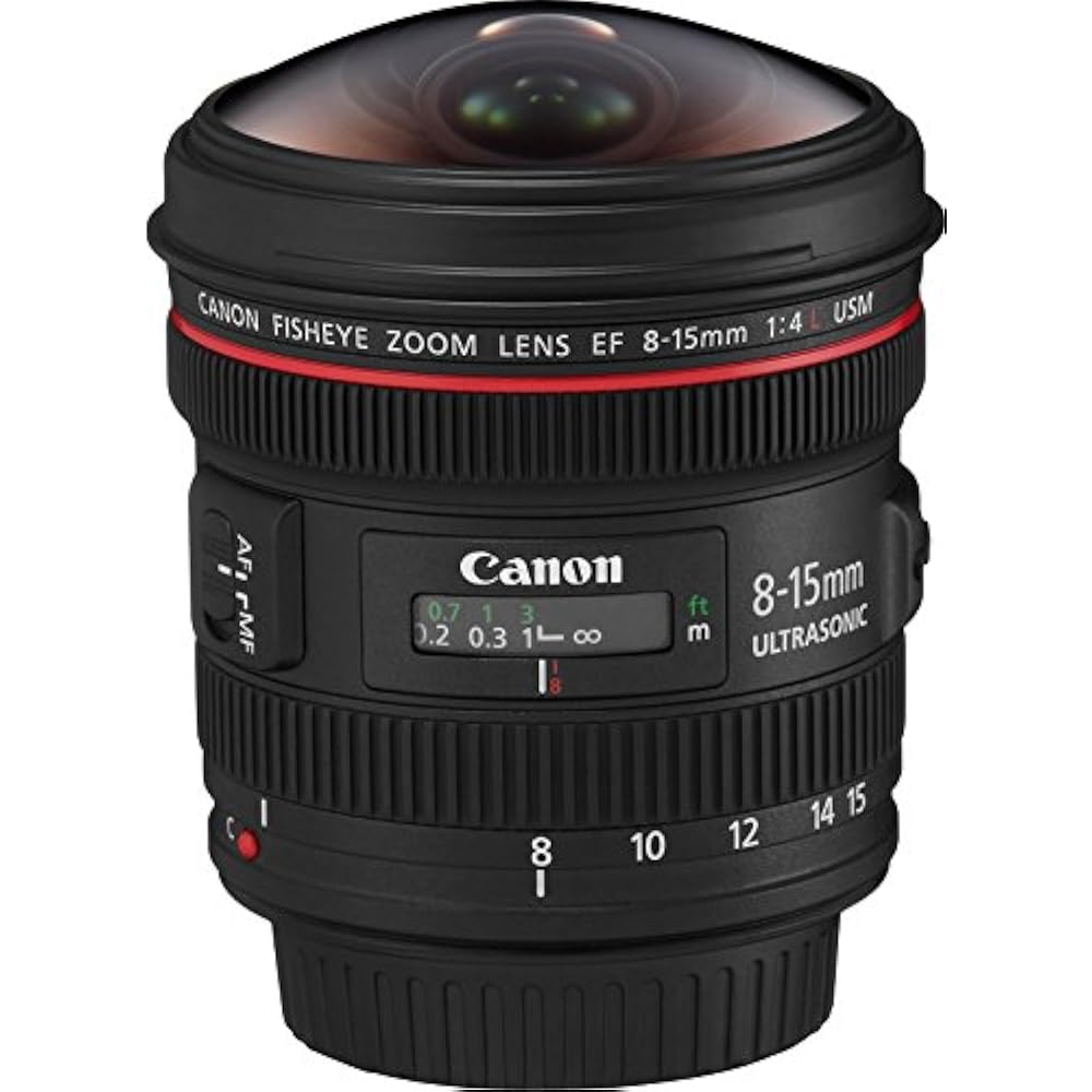 Canon Ultra Wide Angle Zoom Lens EF8-15mm F4L Fisheye USM Full Size Compatible