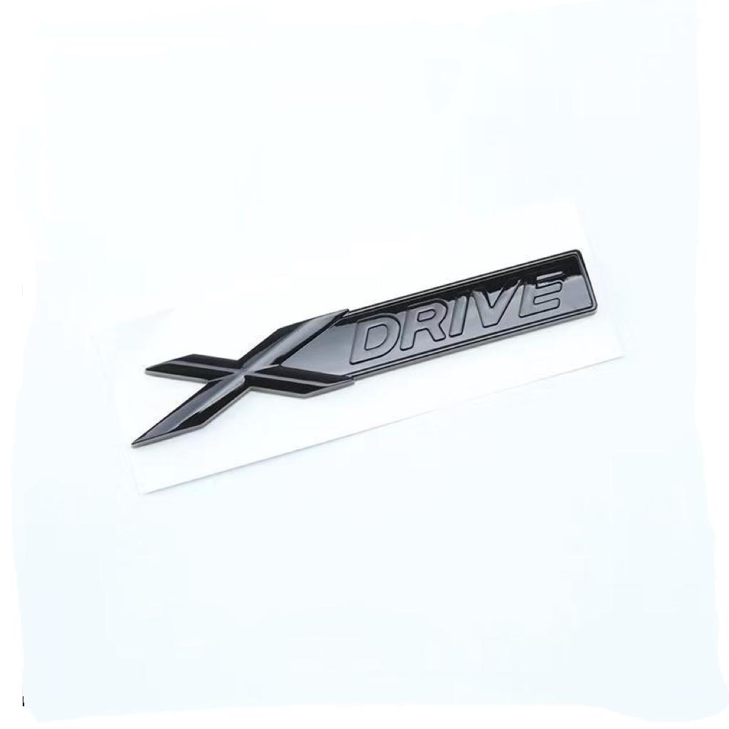 3D ABS Car Rear Trunk Emblem Badge Nameplate Xdrive Sticker For BMW Xdrive Logo 328i 320d 320i 530d 525d E60 F10 G20 Accessories