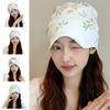 Eye Mask Postpartum Confinement Hat 2in1 Women's Sleep Cap Postpartum Cap  Hair Accessories