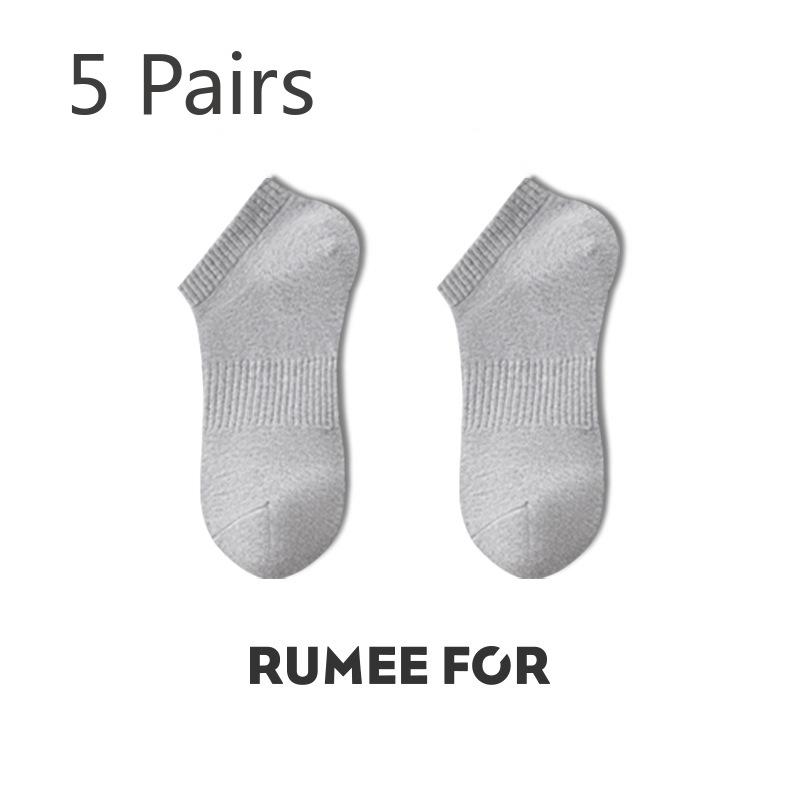 

5 пар женских весенних и осенних нескользящих гетровых чулок чистого цвета, простых спортивных 5 Pairs