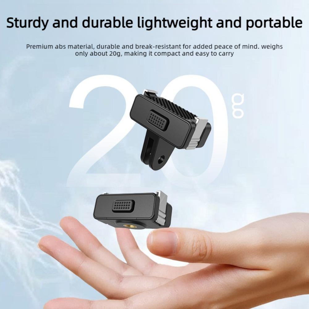 For DJI Action 5Pro 4 3 Quick Release Magnetic Adapter Base Mount Magnetic Adapter Mount Bracket For DJI Action 5 Pro OSMO360