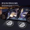 For Jeep 2Pcs HD Car Door Projector Lamps Welcome Lights Accessories For Jeep Grand Cherokee Wrangler JK Gladiator Compass Re