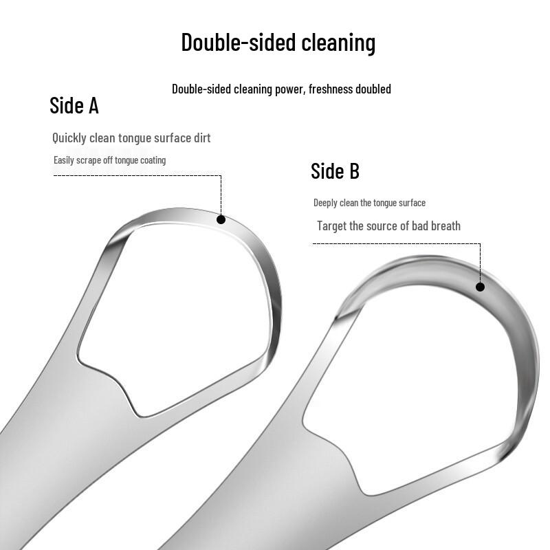 Limpiador de Lengua de Acero Inoxidable DR.WLEN