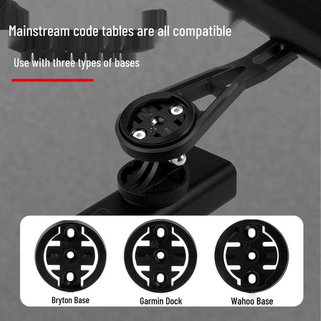 Lomaiwei Bicycle Computer & Light Holder - Integrated Handlebar Mount for Mountain and Road Bikes