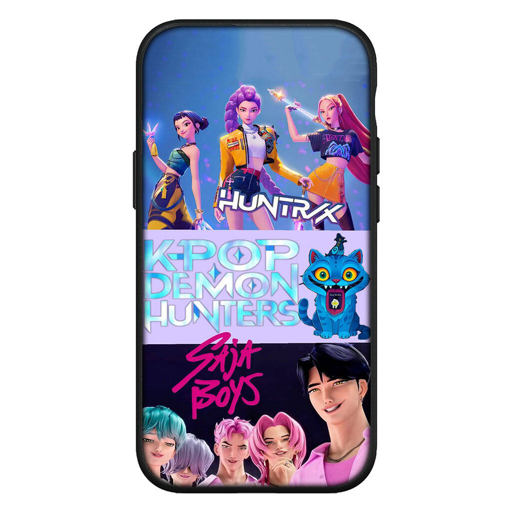 Für Samsung Galaxy S25 S24 S23 S22 Ultra FE Plus A17 A37 A57 A56 A55 A06 A16 A15 A36 A26 A35 A05 A25 A54 A34 Hülle Rumi Mira KPop Dämon Zoey Hunters X
