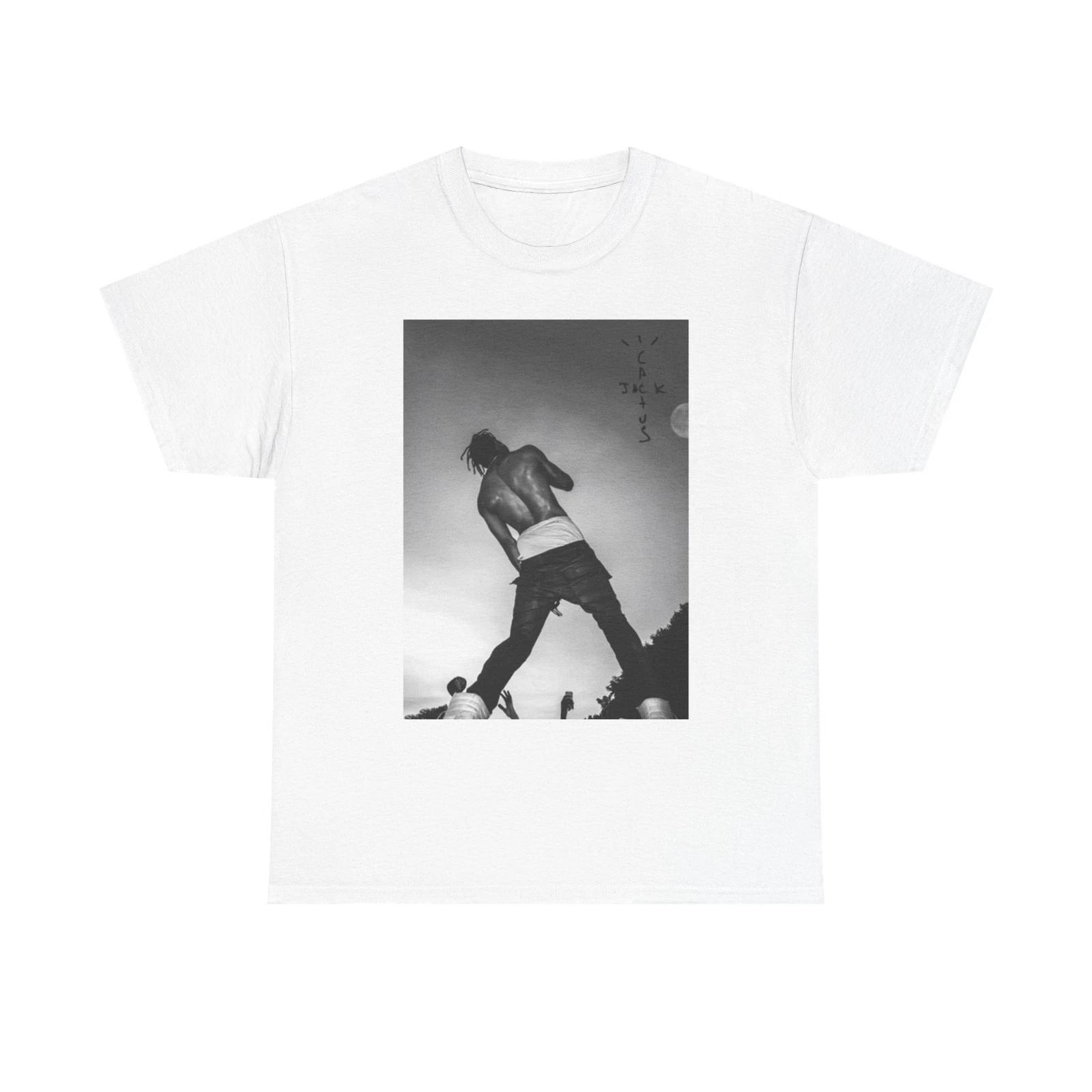 Men s and Women s T-shirts Travis Scott Poster Graphic S