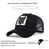 1/5PCS Unisex Cat Embroidery Baseball Net Caps Spring Summer Outdoor Adjustable Casual Patch Hats Men Women Sunscreen Hat