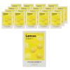 Airy Fit Sheet Mask Lemon Brightening & Hydrating Face Mask 19g X 20 Sheets
