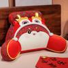 Year of The Snake Pillow Blanket All-in-one Doll Doll National Fashion Lion Awakening Sofa Pillow Quilt Second Use Autumn and Winter Car Cushion