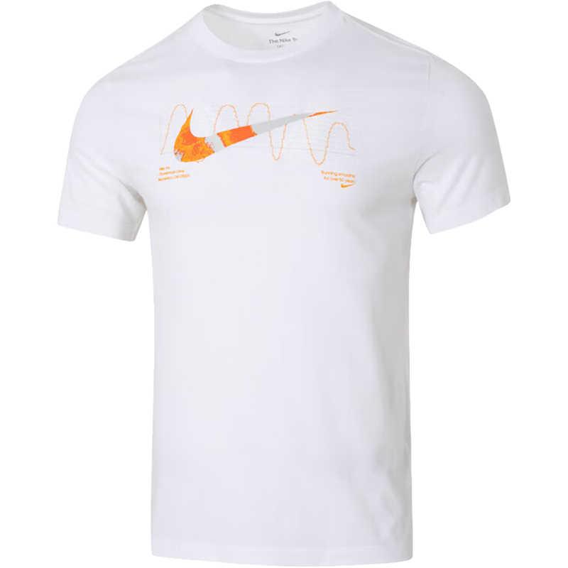 

New Nike T Shirts Men s White FV8391-100 XL