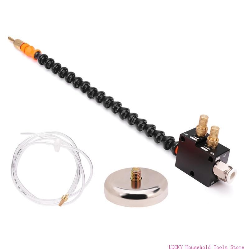 J0MC BPV-3000 Coolant Sprayer Lubrication Drill Press Oil Reservoirs Coolant Lubrication Sprays System Coolant