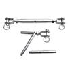 Heavy Duty Turnbuckles 304 Stainless Steel Closed Body Turnbuckles Long Last Performances for Professional Projects