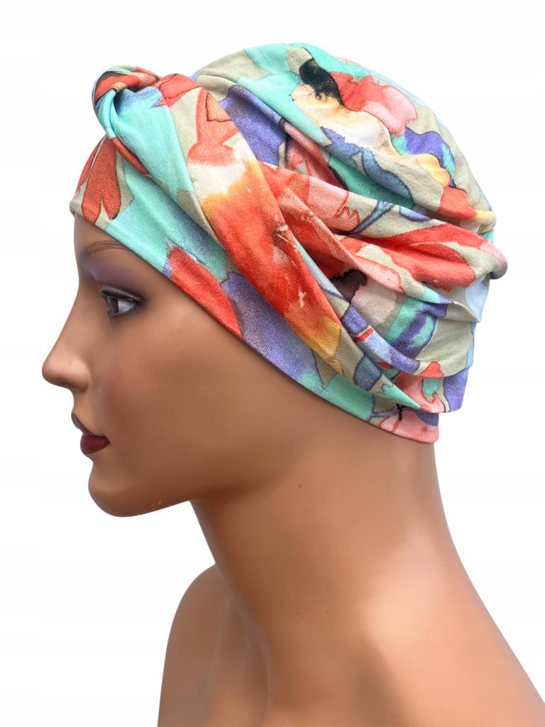 Women' Turban Aurora 439 With Viscose Headband, Fashionable Even After Chemotherapy