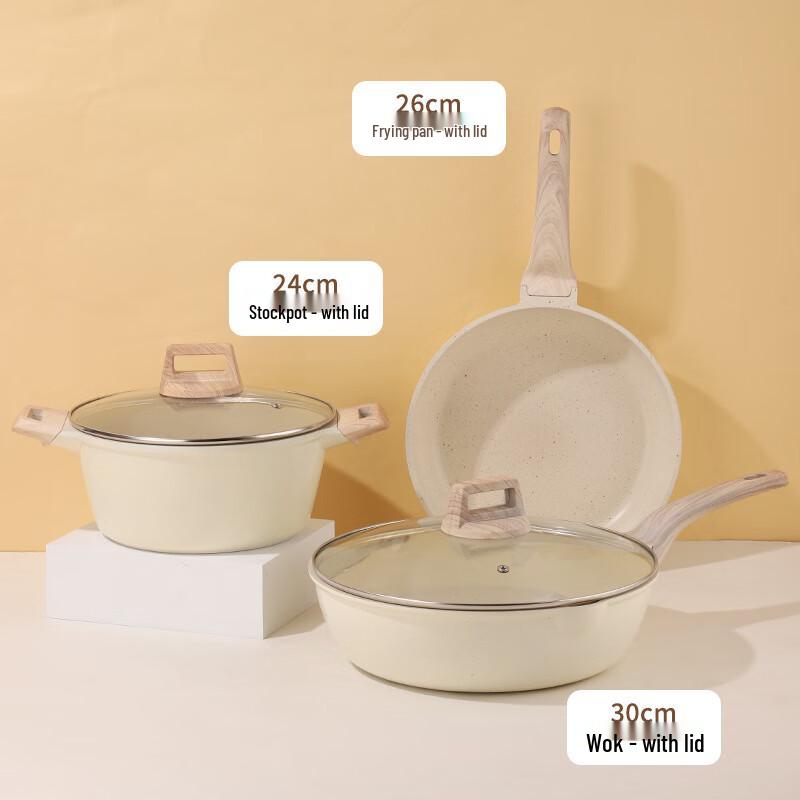 Wutuo Non-stick Cookware 4-Piece Set