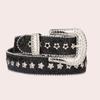 Modern Glittered Belt Jeans Waistband Punk Style Studded Belt Waistband for Street Player Club Party Wear
