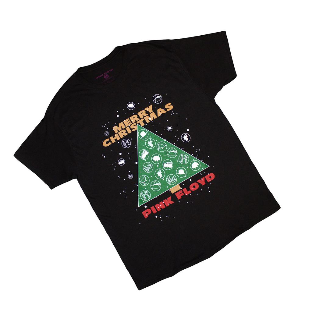 Pink Floyd Unisex Adult Merry Christmas T-Shirt