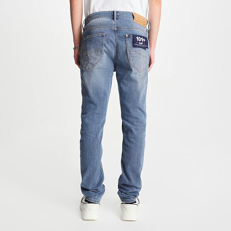 Lee Jeans Men's Medium Light Blue Moderate Tapered Pants LMB241705P6600FA02889