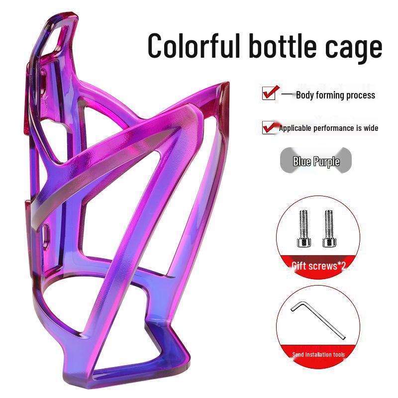 Bicycle Water Bottle Cage: Road & Mountain Bike Cup Holder - Complete Cycling Gear Accessory.
