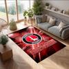 Charlton Athletic Printed Crystal Velvet Rug Non‑Slip Crystal Velvet Carpet For Sofa Bedroom Indoor Home Decoration