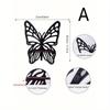 1pc Butterfly Crystal Stand - Wall Floating Corner Stand, Bedroom Crystal Display Stand Bohemian Cute Bathroom Kitchen Office Living Room Aesthetic