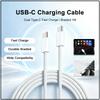 Original Apple Type‑C To Type‑C Charging Cable 1M Braided Stable Power Delivery Durable USB‑C Cord Universal Compatibility For Smartphone Tablet