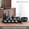 Household simple tea set set, the whole set of creative national style literature and art company opening gifts, high-end set of lettering