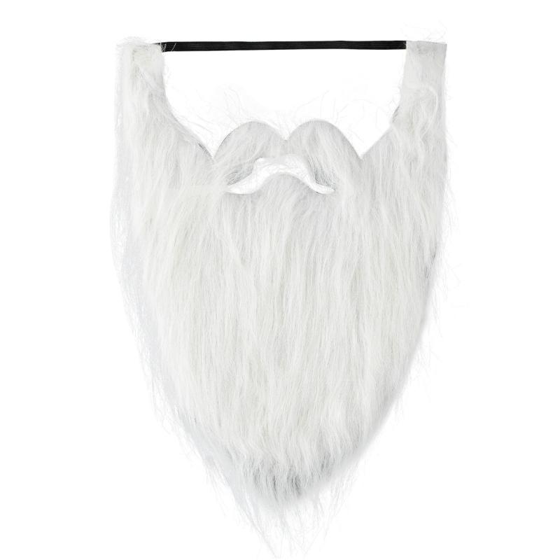 1/4Pcs Fake Beard Costume Halloween Mustache Costume Cosplay Costume Beard Festival Party Supplies for Kids Adults Gift