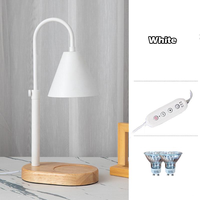 Telescopic Lamp Bedside Table Timing Korean Room Decor Aroma Lamps Nordic Candle Warmer Height Adjustment Intelligent Vintage