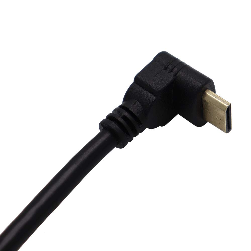 ViViSun High Speed Mini HDMI to HDMI Conversion Cable HDMI Type A Female to HDMI Type C Male Type Gold Plated Connector High Speed Data Transmission