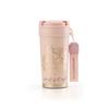 Samadoyo- Titanium silver coated inner wall, insulated cup, portable cup, coffee cup, tea cup with filter screen, 500ml