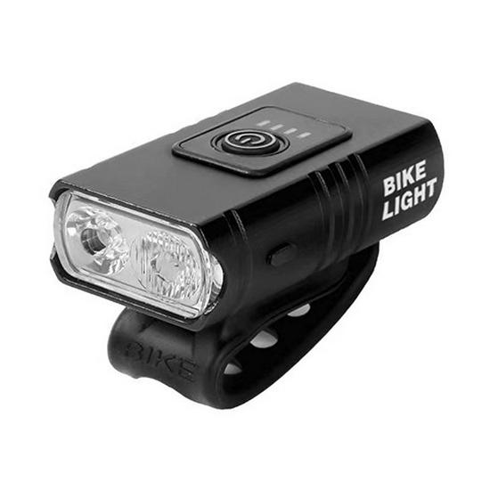 Rechargeable High-Brightness Aluminum Bicycle Front Light for Night Riding