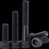 GUWANJI Grade 12.9 Blackened Alloy Steel Hex Socket Cap Screws