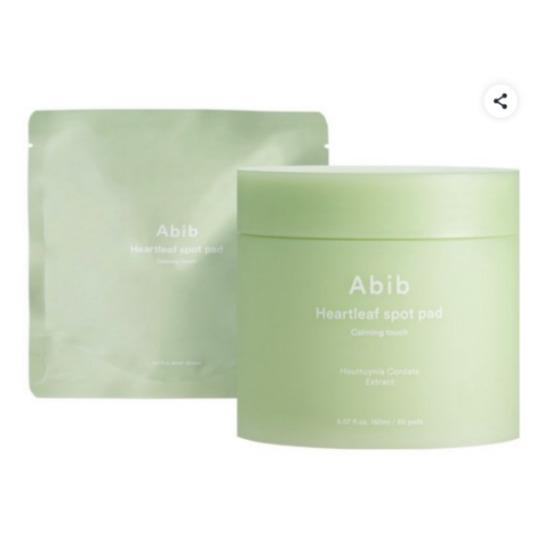 Abib Heartleaf Calming Touch Spot Pad 150ml 80pcs + Refill 150ml 80pcs Set