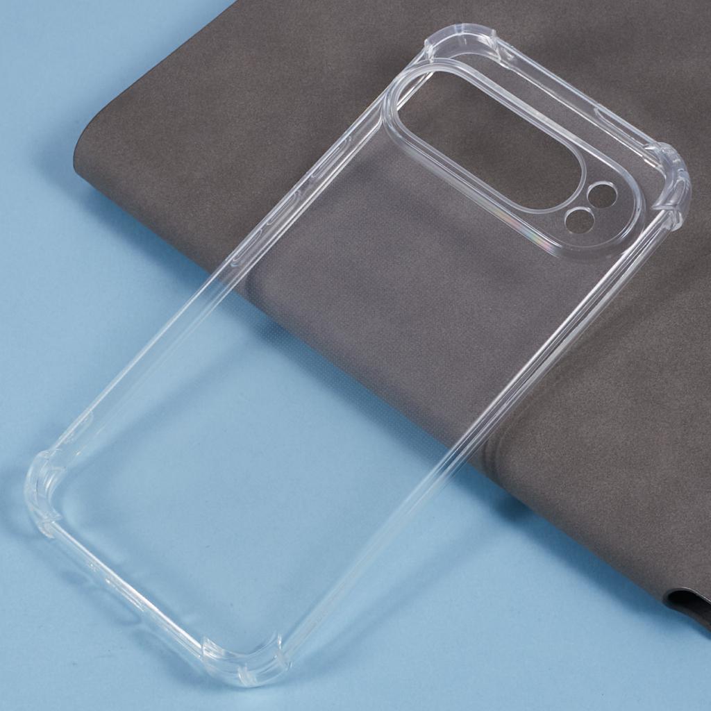 For Google Pixel 9 Pro XL Phone Case Thicken Four Corner Anti-Fall Clear TPU Cover