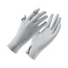 Sunscreen gloves women's UV protection spring and summer non-slip driving ice silk outdoor cycling thin original yarn sunscreen gloves
