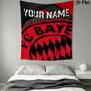 Custom Name Bayern Munich Wall Tapestry Aesthetic Wall Hanging Printed Fabric Blanket Decorative Tapestries for Bedroom Living Room Home Decor