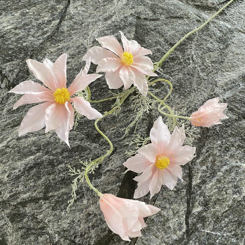 Artificial Silk Fabric Diamond Lotus Flower Decor For Home Indoor Living Room
