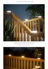 Solar Post Top Light for Garden, Fence, Terrace, and Courtyard