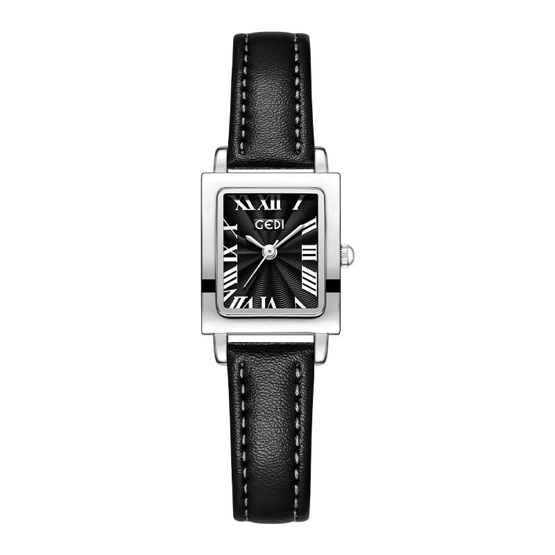 Retro Small And Exquisite Small Square Watch Niche High-End Simple Women S Waterproof Quartz Watch
