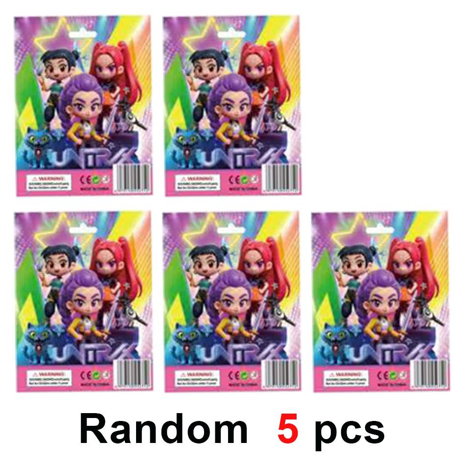 Kpop Demon Hunters Figure K-Pop Demon Hunters Figures Huntrix Figures Toys Derpys Tiger Rumi Mira Zoey Sussy Figurine Ornament