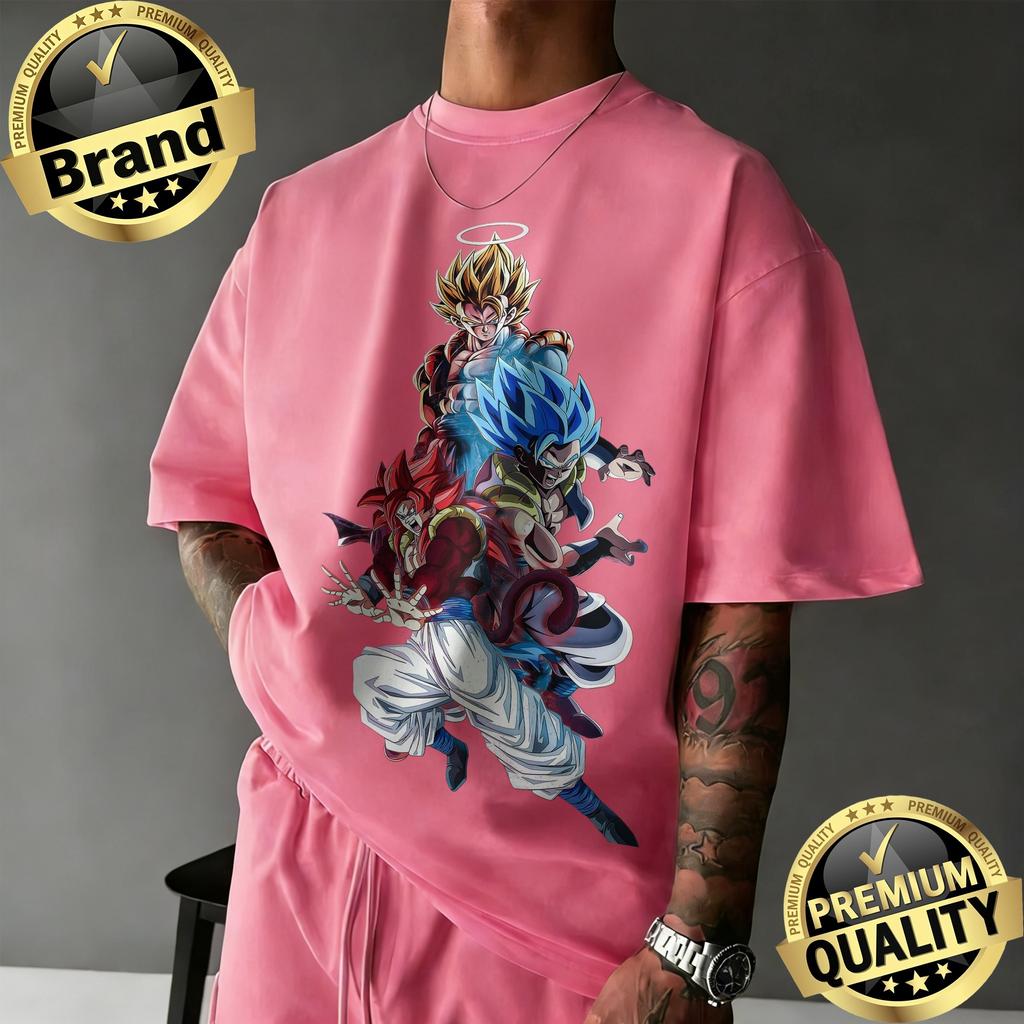 Dragon Ball Authentic Tshirt 2026 Summer New Arrival 100 Cotton Womens Shirt Outdoor Sports Casual TShirt Gym Mens Tees