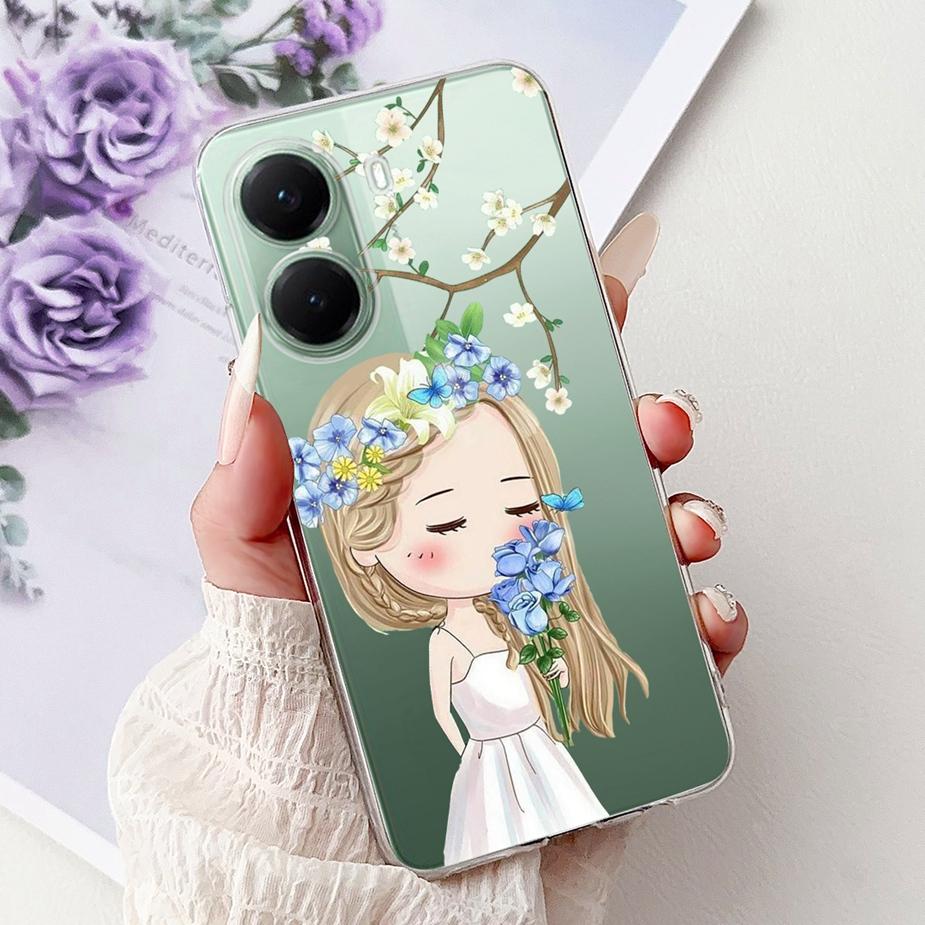 For Xiaomi Poco X7 Pro 5G Case Stylish Painted Cover Clear Silicone Phone Case For Xiaomi Poco X7 PocoX7 Pro X7Pro 5G Soft Shell