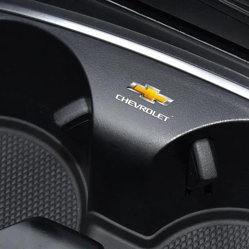 1/2/5/10 szt. Logo samochodu Naklejki Ochronne przed Zarysowaniami na Klamki Drzwi Samochodowe Do Chevrolet Spark Captiva Cruze Malibu Equinox Trax Camaro Bolt