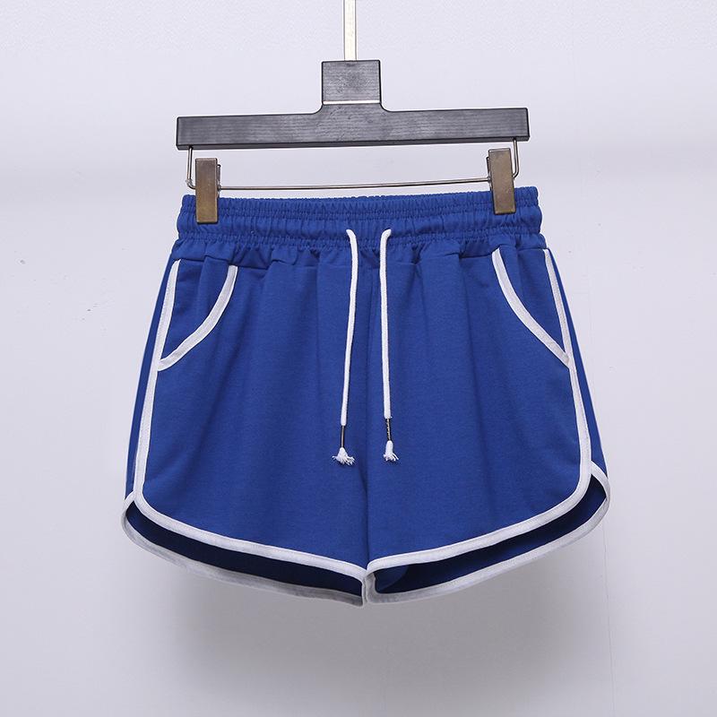 Women's Summer 2025 Casual Loose Fit Wide-Leg Running Shorts with Elastic Waist